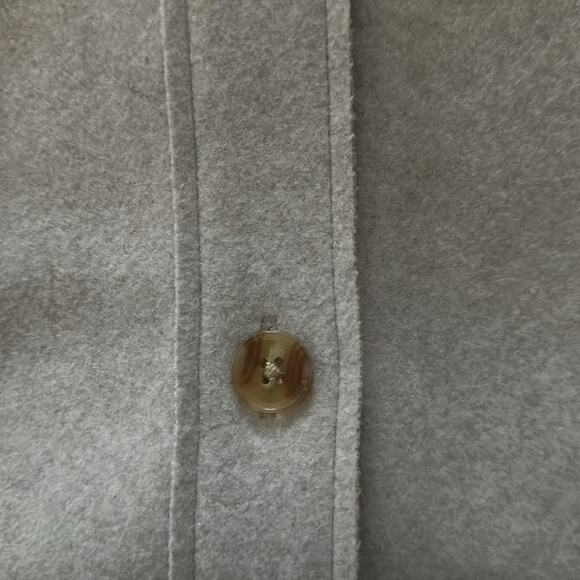 Banana Republic Cream Utility Jacket Relaxed Fit size XL New - Picture 10 of 12